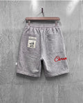 EMBROIDERED SWEATSHORTS [RUBY]