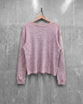 JAPANESE CHERRY BLOSSOM WAFFLE KNIT