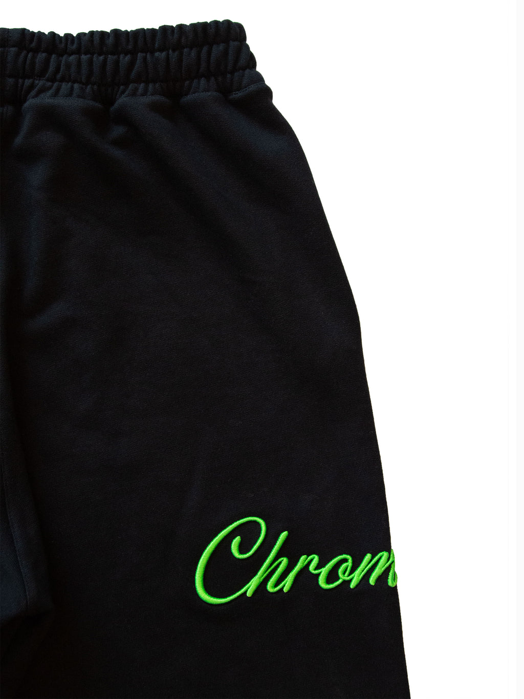RAISED EMBROIDERY SWEATPANTS