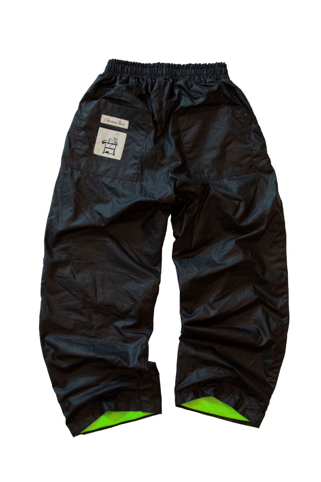 WAXED COTTON TROUSER