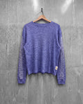 JAPANESE INDIGO WAFFLE KNIT